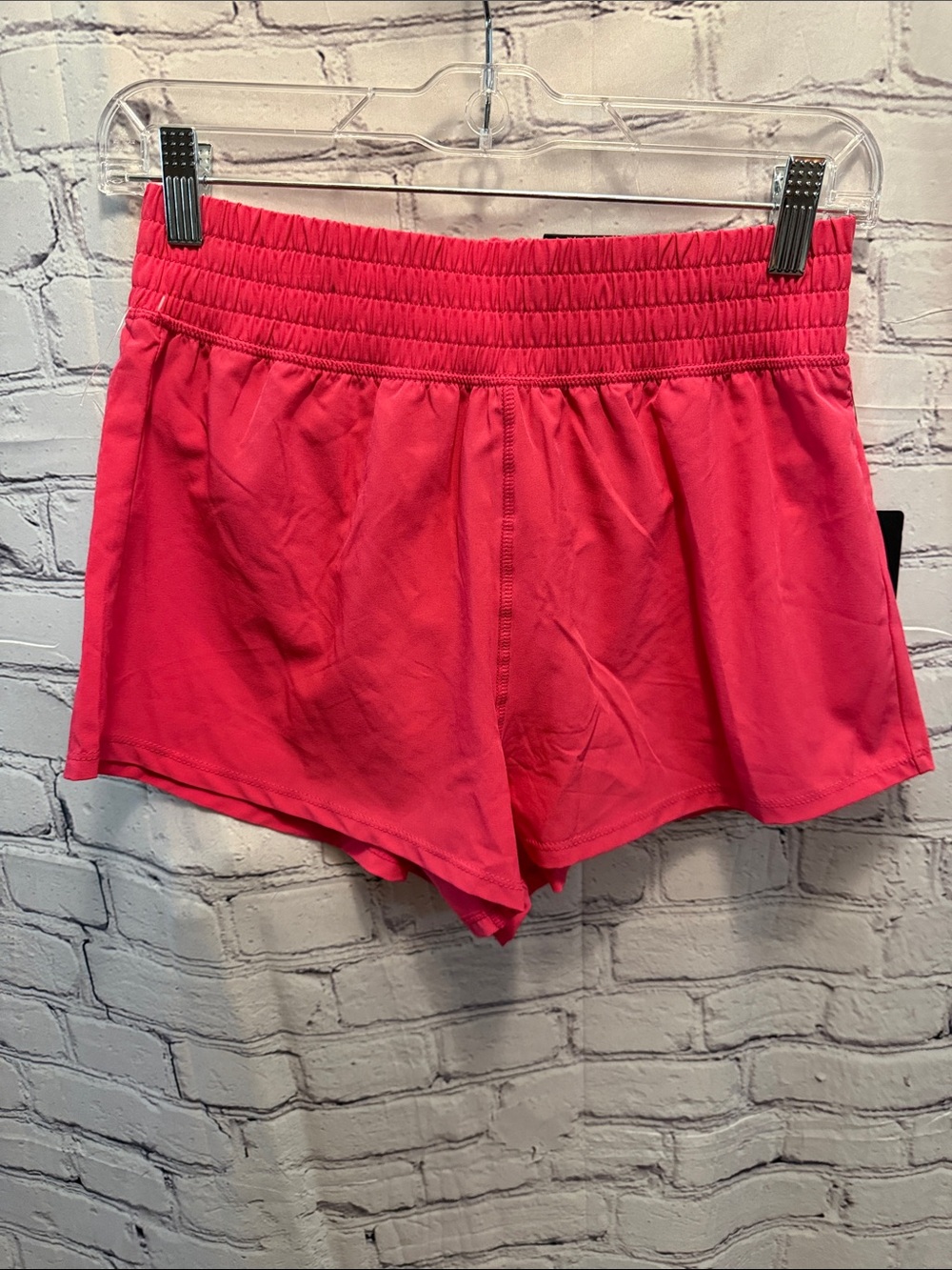 90 Degree By Reflex Hot Pink Athletic Shorts